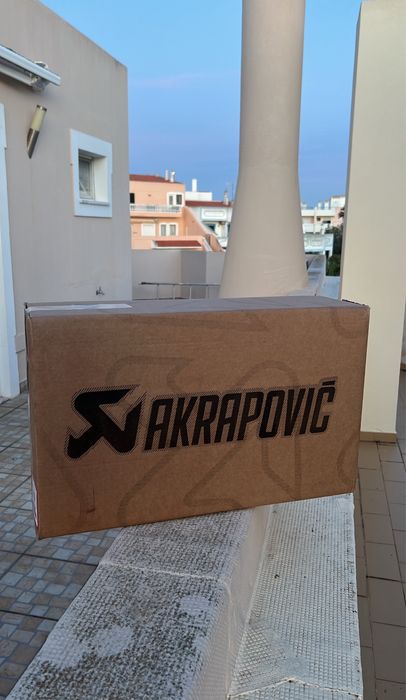 Ponteira de escape akaprovic NOVA ktm duke125/390