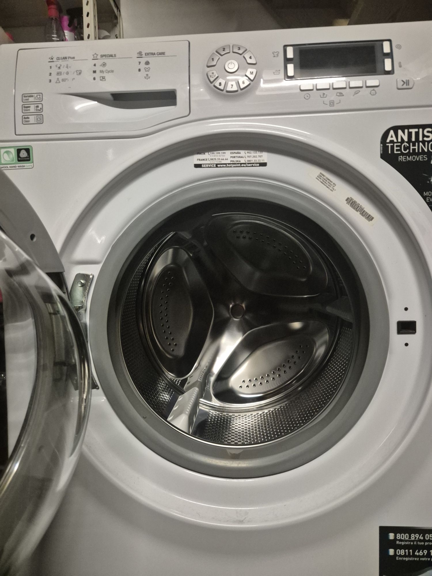 Máquina de Lavar Roupa HOTPOINT 9k