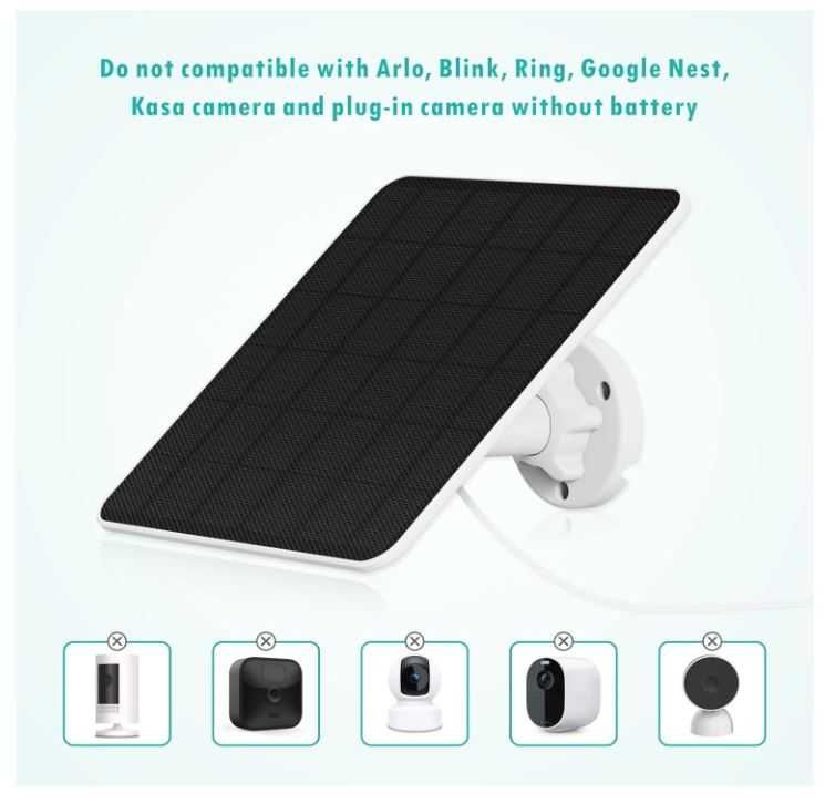 Zestaw 2 paneli solarnych 6W 5V USB typu B