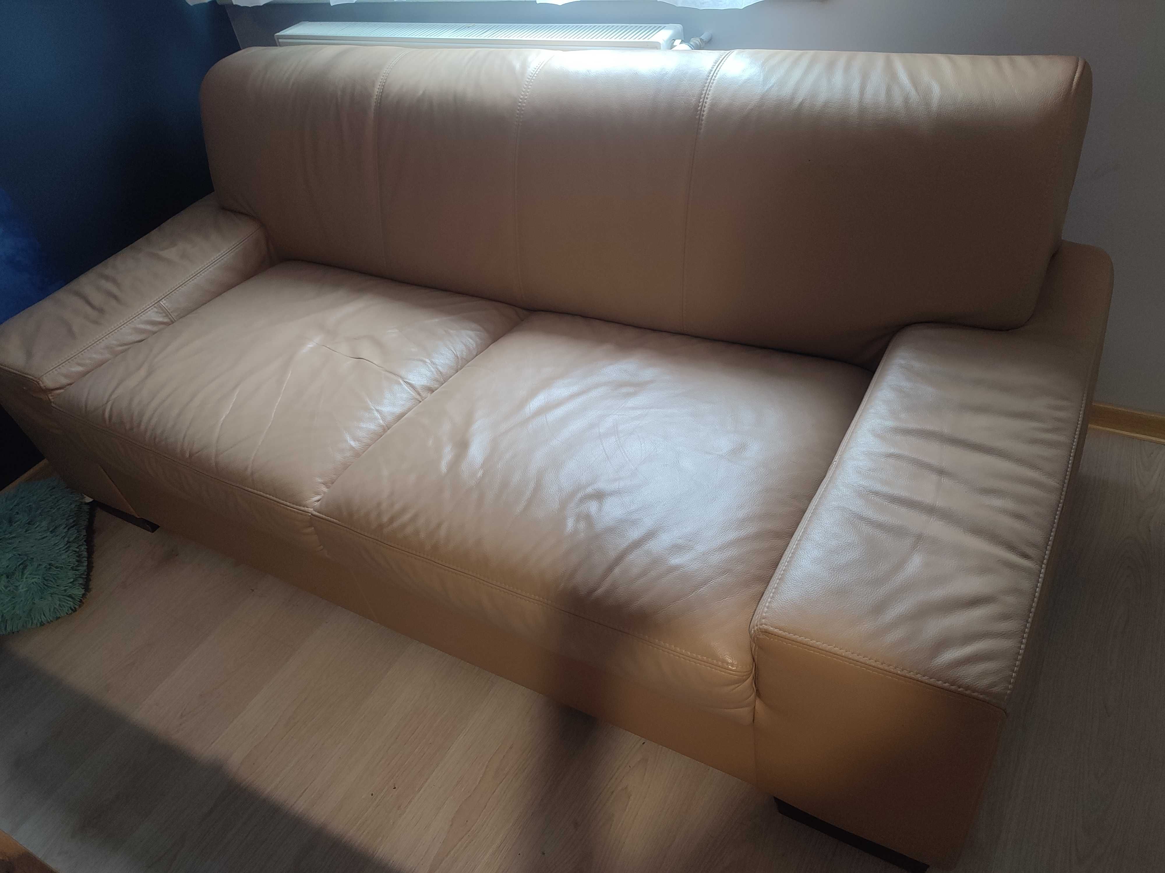 Skórzana sofa kanapa