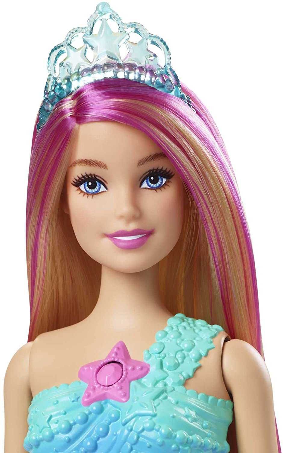 уценка! Кукла русалка Барби Сияющий Хвост, Barbie Lights Mermaid