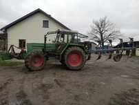 Fendt 615 ls pług rabe werk