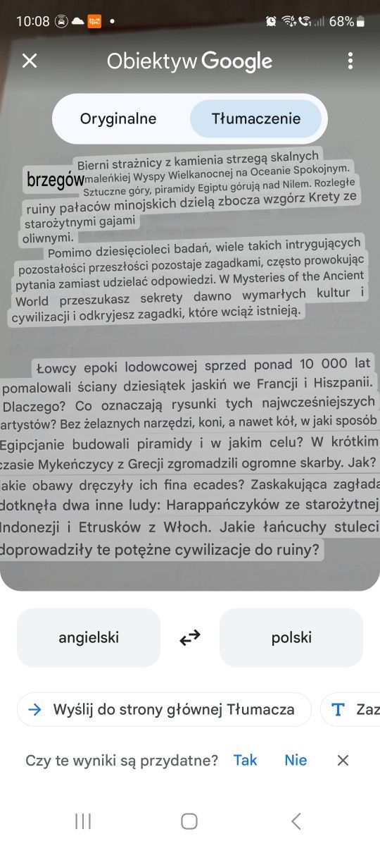 Tajemnice Starożytnego  Świata (angielski) National Geographic Society