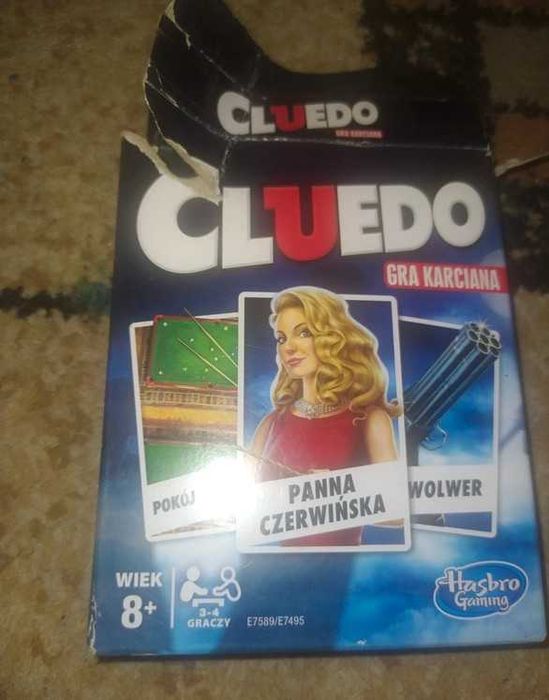 cluedo gra karciana