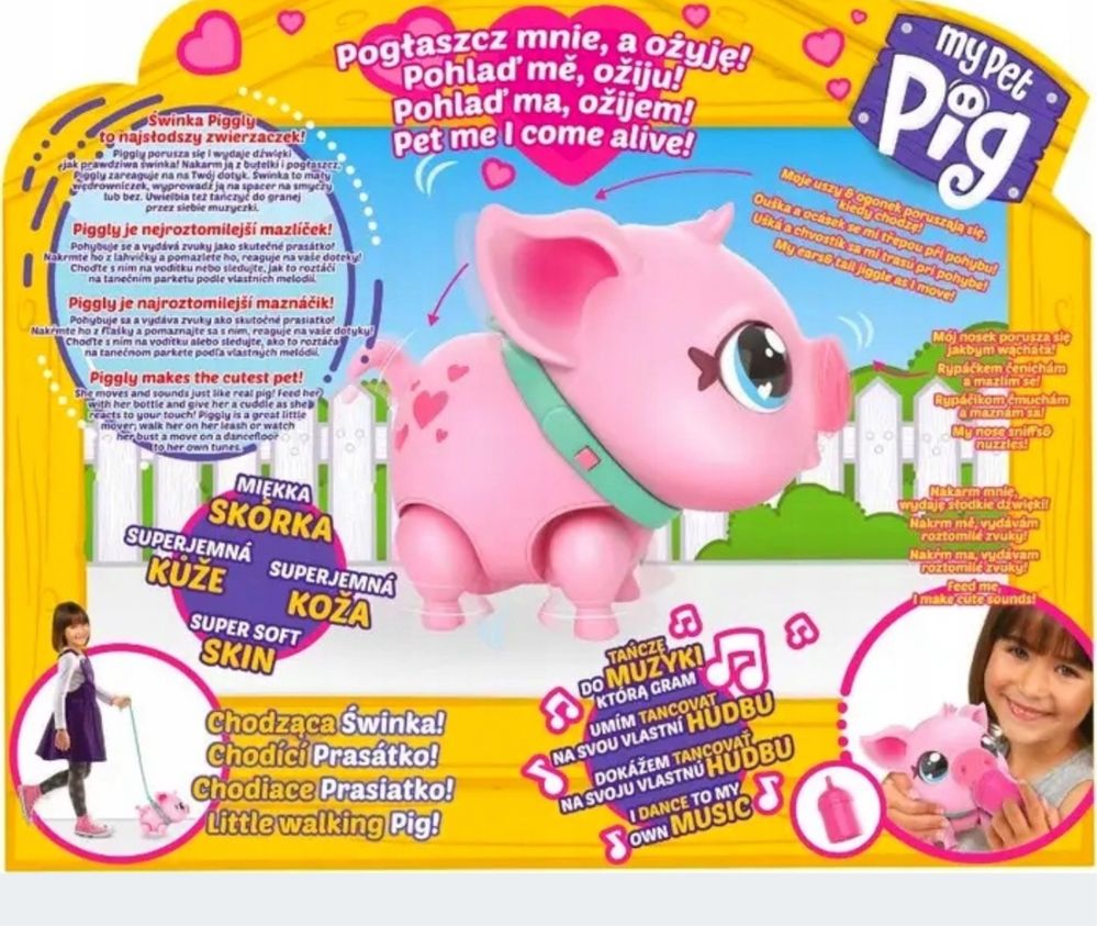 Little Live My Little Piggy Interaktywna Świnka