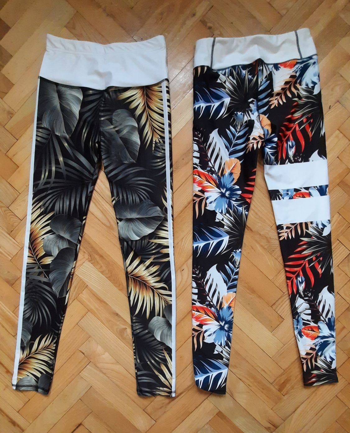 Legginsy sportowe xs 4 pary