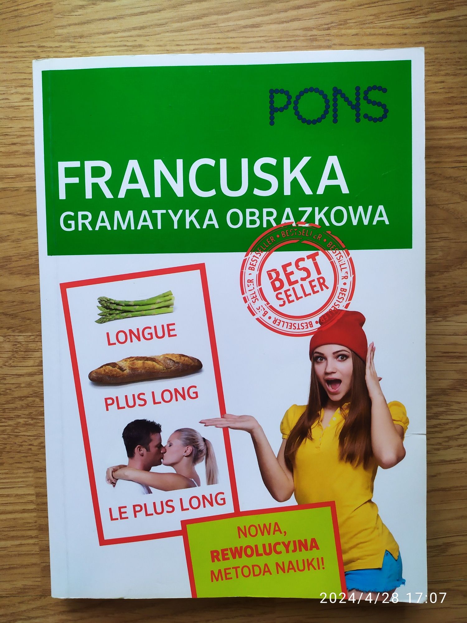 Francuska gramatyka obrazkowa PONS