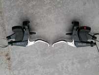 klamkomanetki Shimano DEORE XT, ST-M739, komplet 3x8