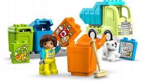 LEGO DUPLO Ciężarówka recyklingowa śmieciarka 31 el.