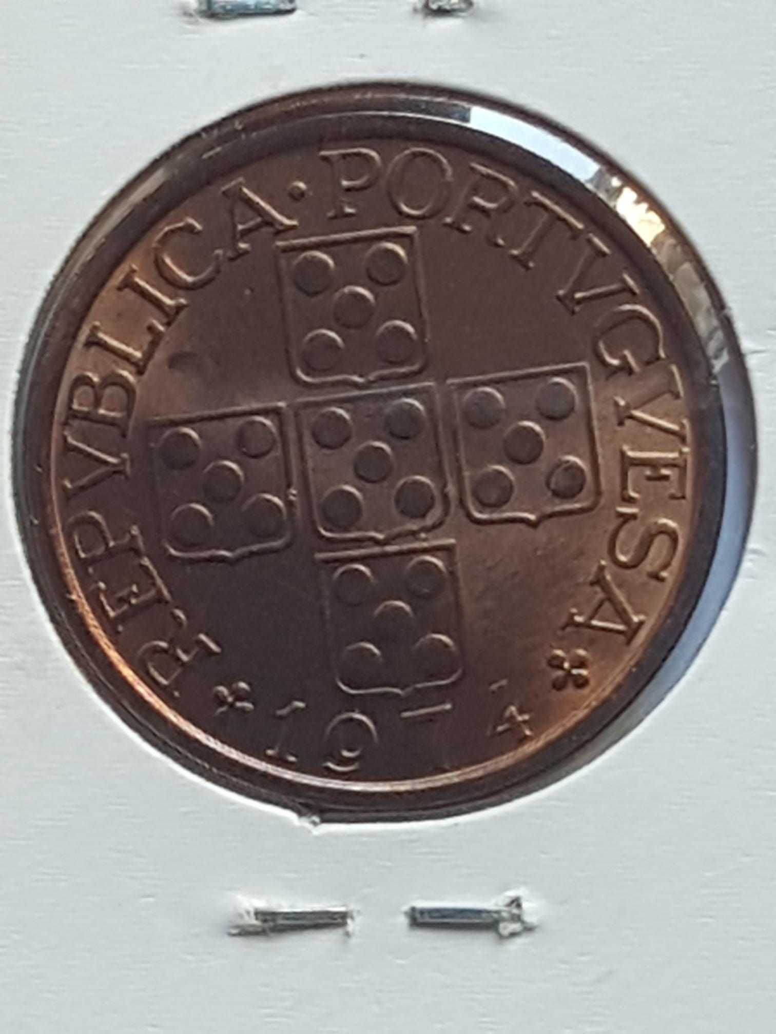 Moeda 50 Centavos Bronze República 1974 (BELA)