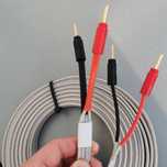 QED Silver Anniversary 2 do 4 Banany BI-WIRE 2x3,75 m Kable głośnikowe