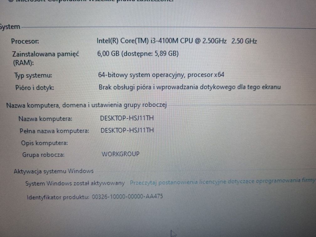 Laptop Ergodevice i3 6gb ram 256 ssd