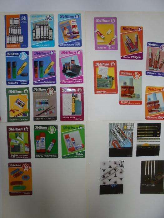 Calendários varios coleccionáveis vários anos