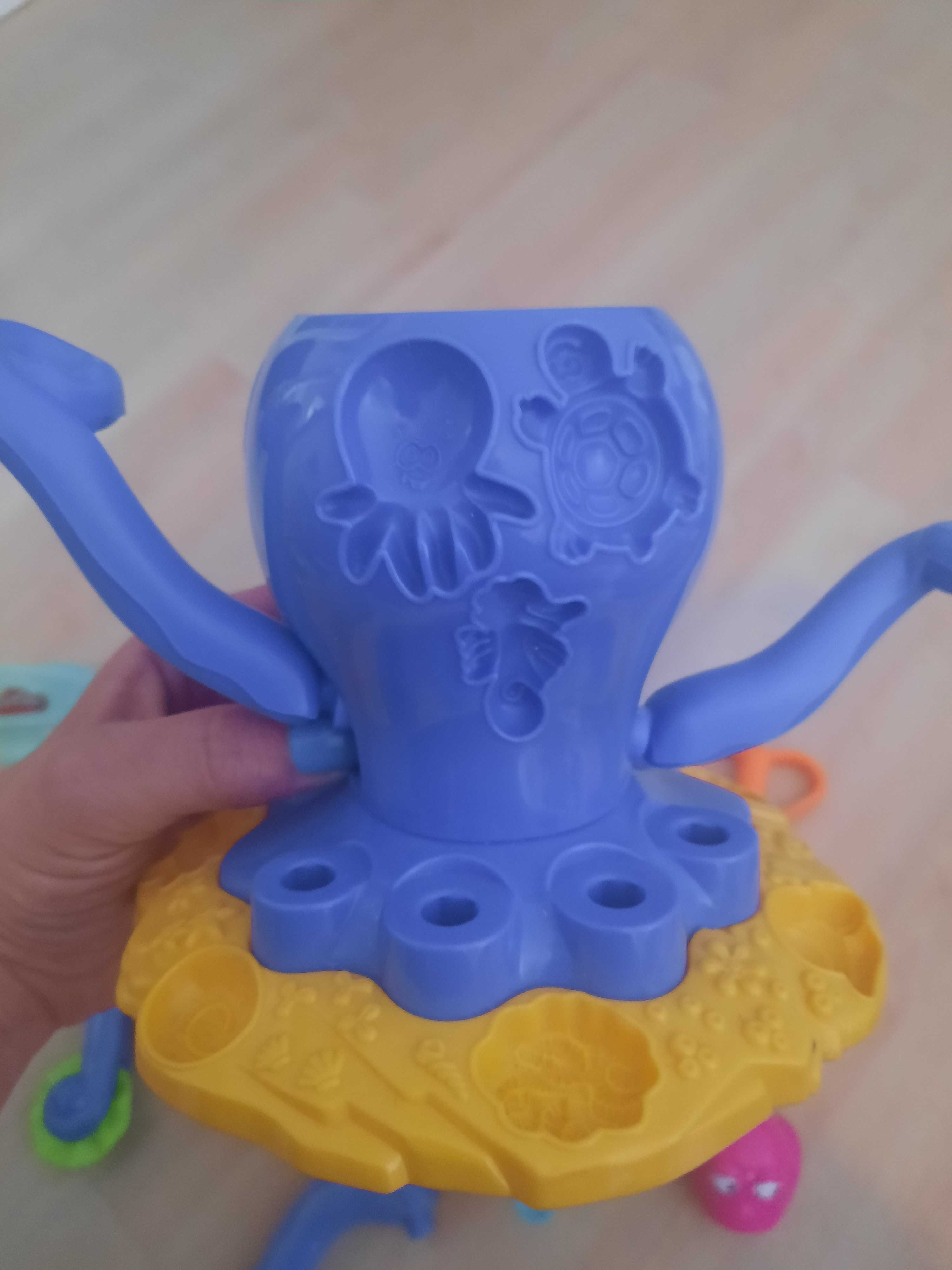 Ośmiornica play-doh zabawy z plasteliną