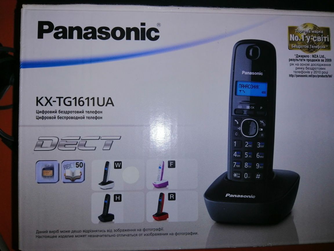 Панасоник  радиотелефон стационарный телефон kx tg1611