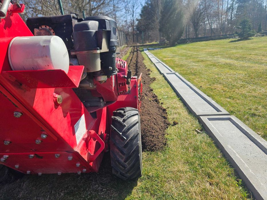 koparka łańcuchowa nawodnienia wykopy liniowe wynajem dostawa