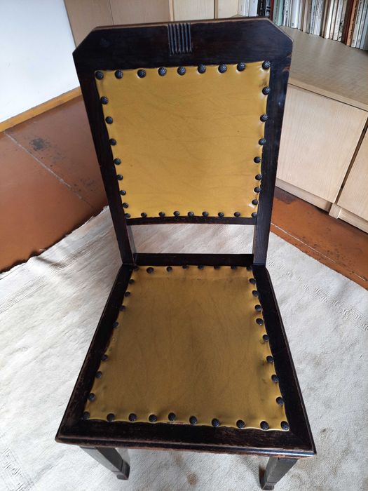 4 Krzesła modernistyczne  art déco