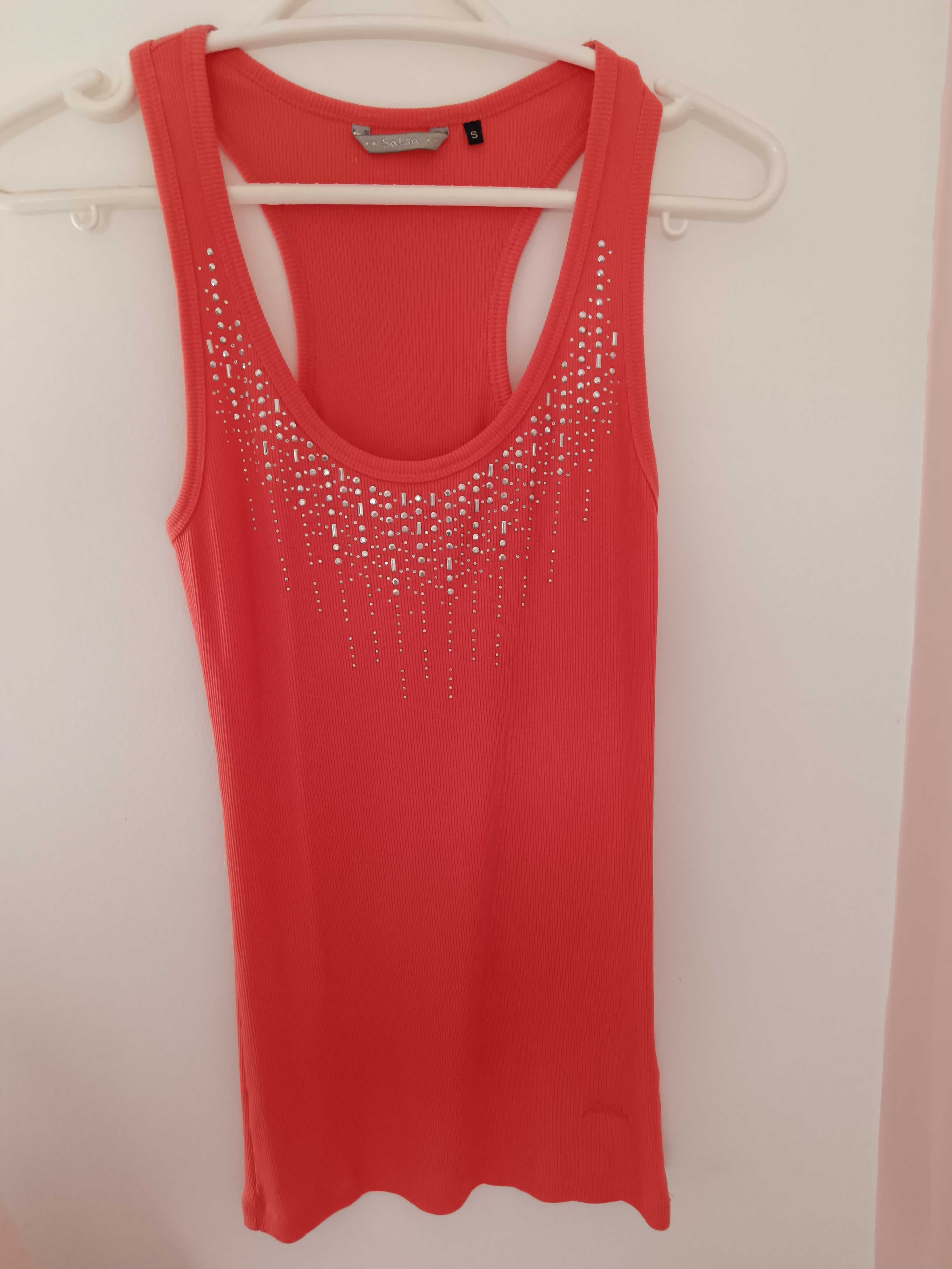 Top novo com brilho Salsa S