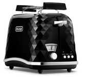 Toster Brillante DeLonghi czarny używany 100% sprawny home glamour