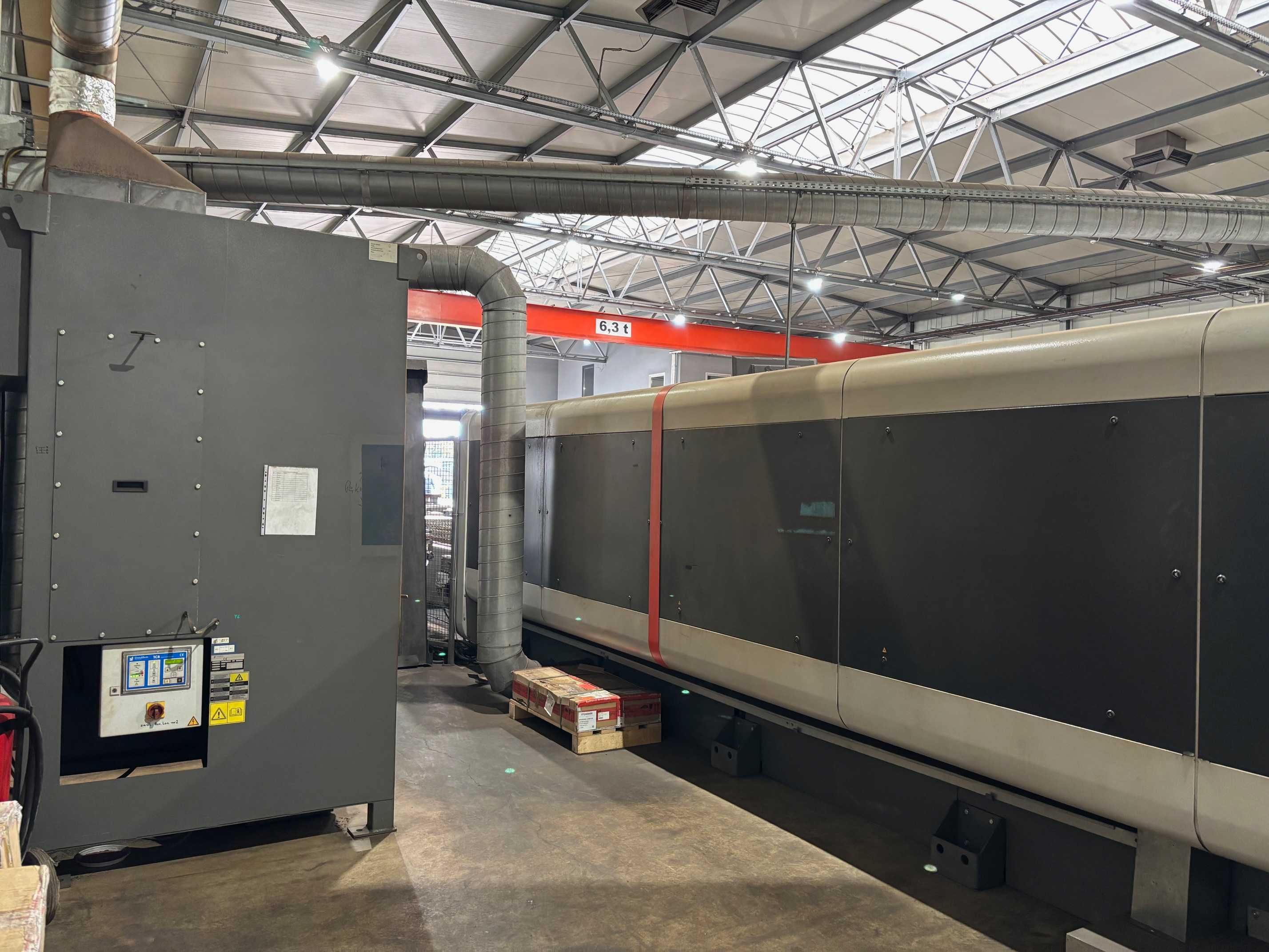 Wycinarka Laserowa BySprint Fiber Bystronic 6 kW 2000x8000mm