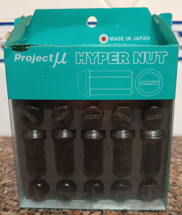 Porcas Project mu hyper nut M12 x1,50