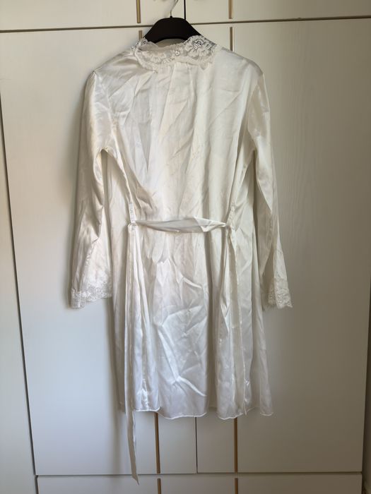 Komplet szlafrok koszula nocna piżamka Donna Karan