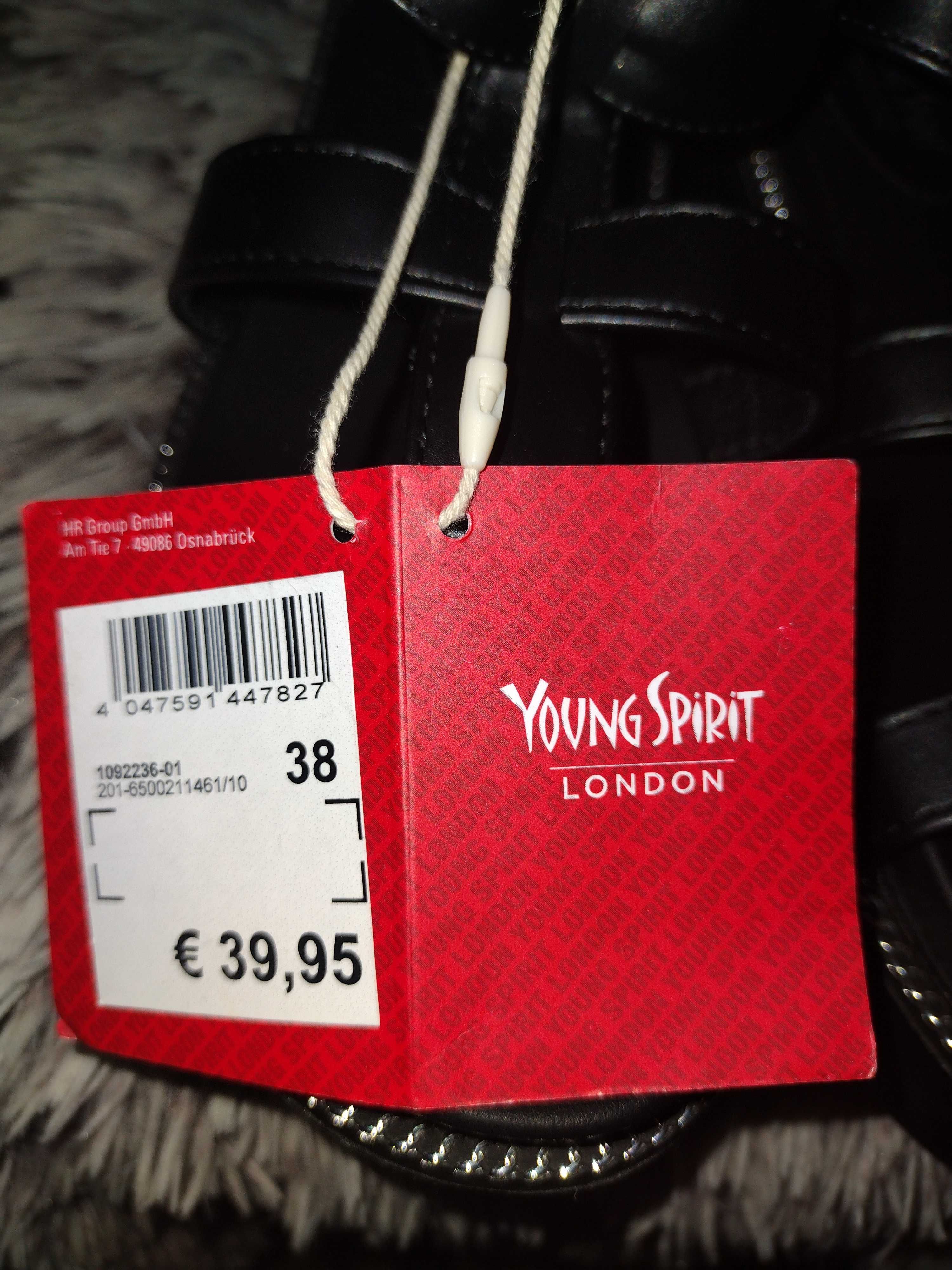 Nowe Sandały rzymianki Young spirit London