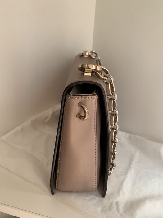 Сумка Guess 26/19/7  розово-бежева