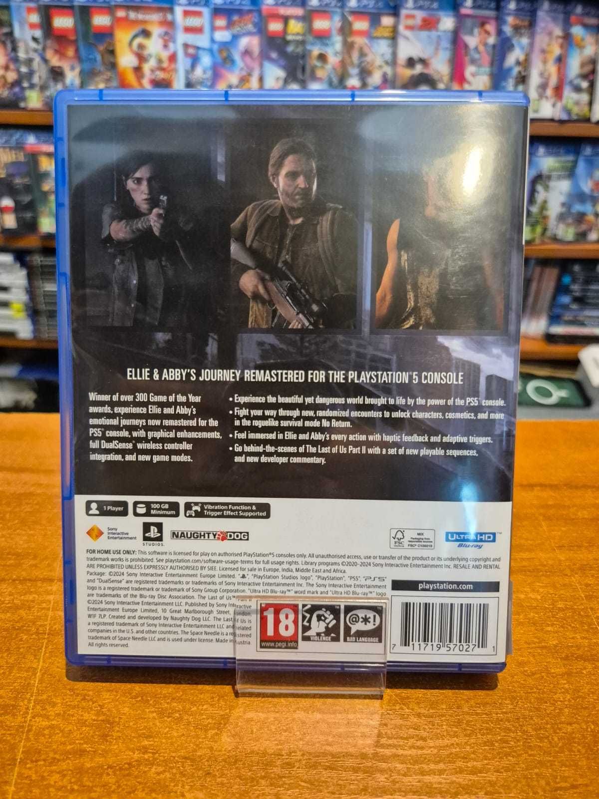 Gra The Last Of Us Part 2 Remastered PL PS5 / Poznań / Wymiana / Sklep