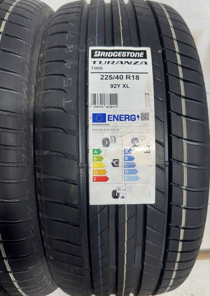 2x 225/40r18 Bridgestone Turanza T005 92Y XL 2024
