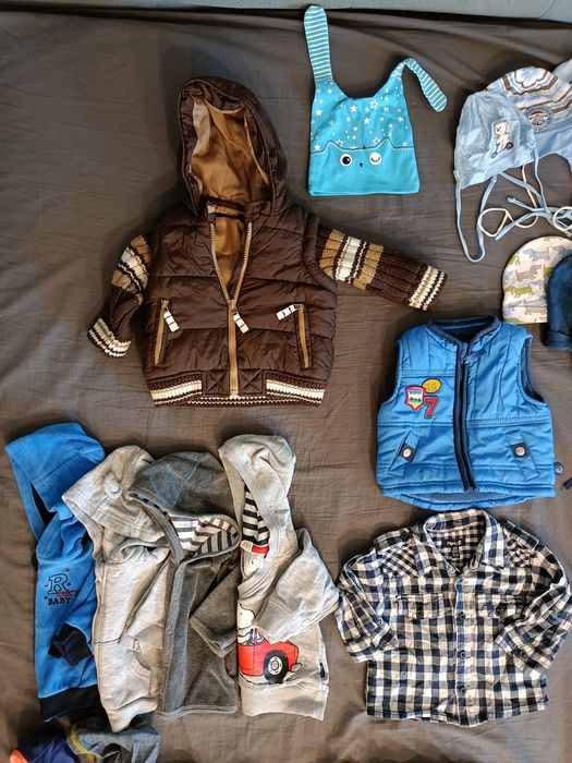 Paczuszka dla maluszka 64 szt! paka dla chłopaka noworodka 56-68