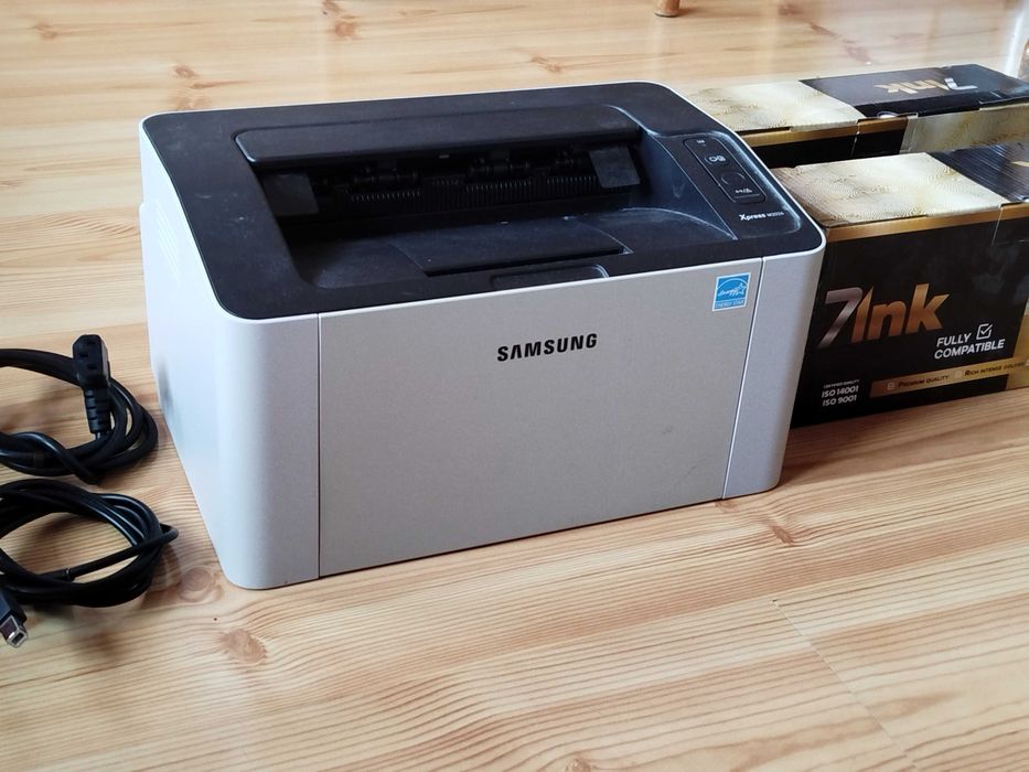 Samsung SL-M2026 mała drukarka laserowa do domu + 2 tonery