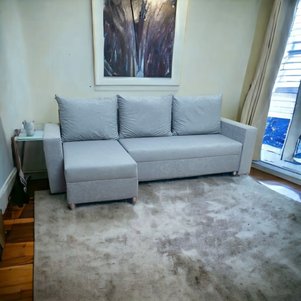 Narożnik sofa kanapa Funkcja Spania Kolor Dowolny