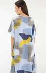 Стильное льняное платье свободного кроя XL/2XL в идеале