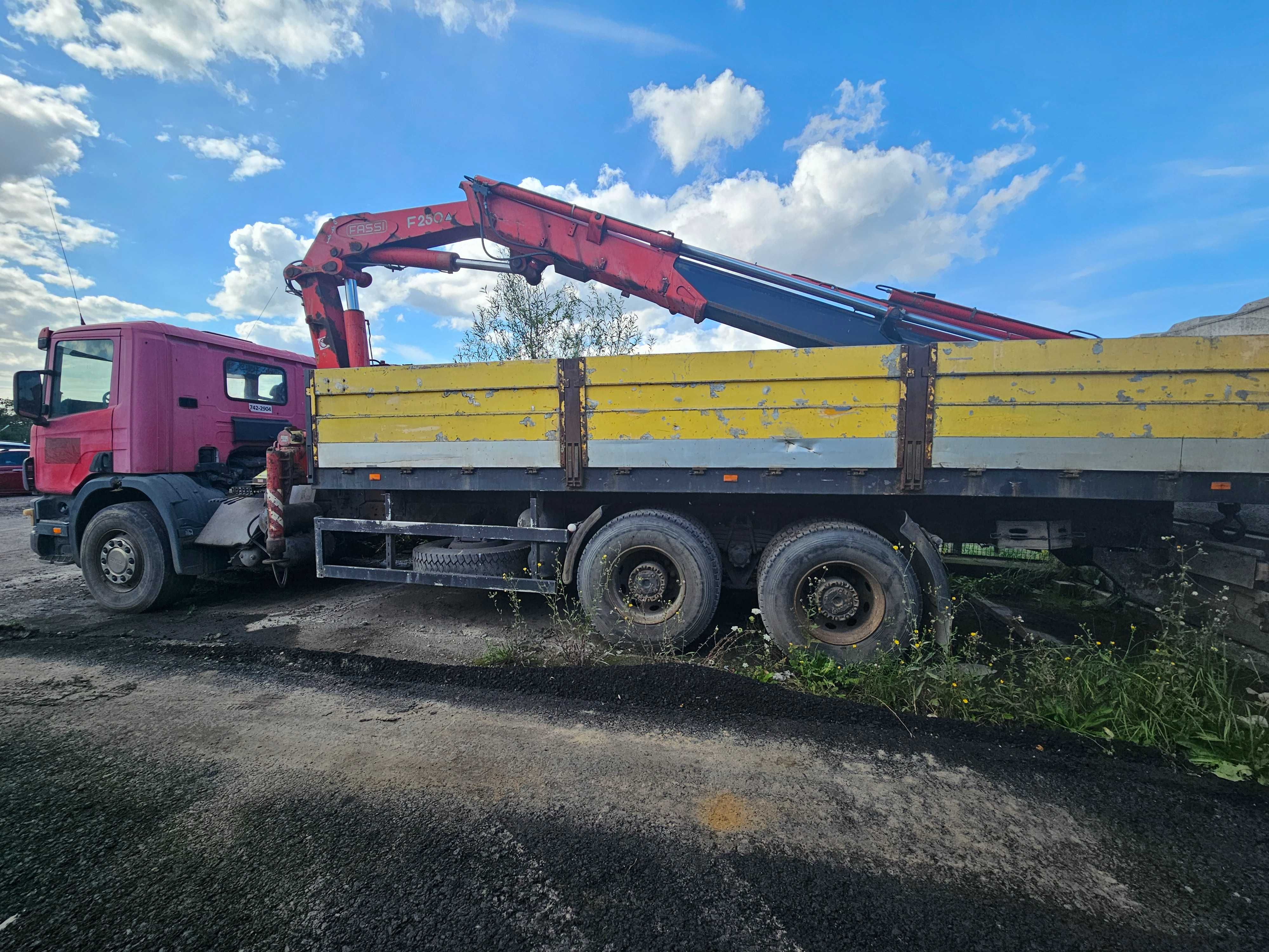 Samochód ciężarowy Scania p94 HDS
