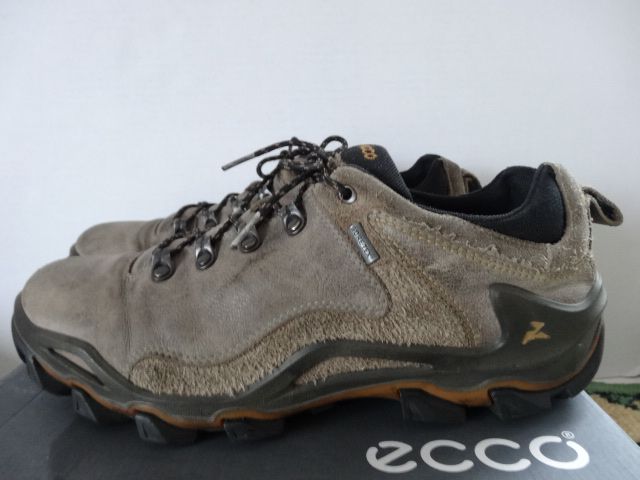 Buty ECCO TERRA Receptor roz 44 GORE-TEX Skóra YAK Trekkingowe Półbuty