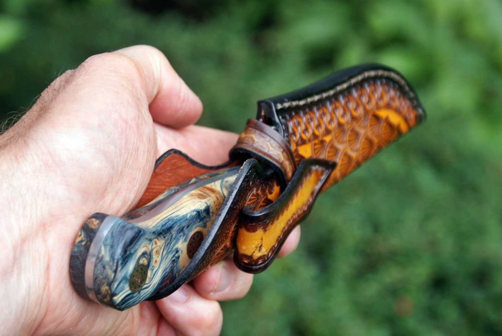 Nóż Böker stal proszkowa CPM-3V Solingen 63 HRC