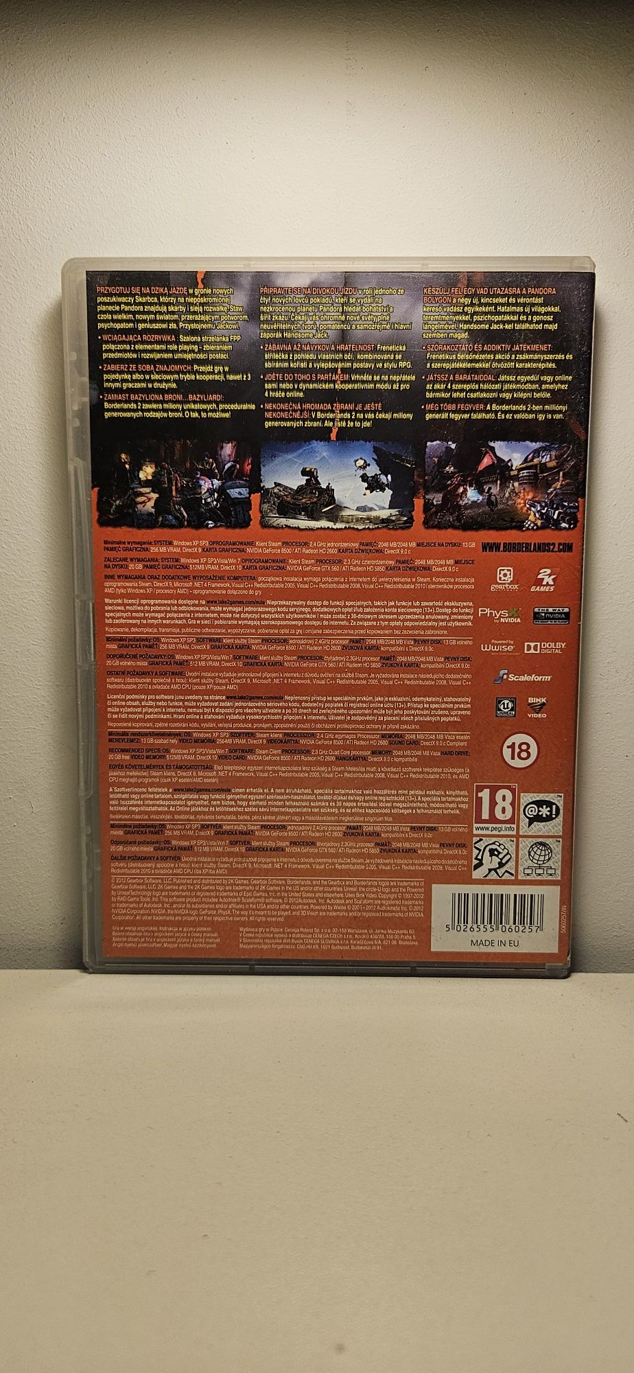 Gra komputerowa Borderlands 2 pc/dvd