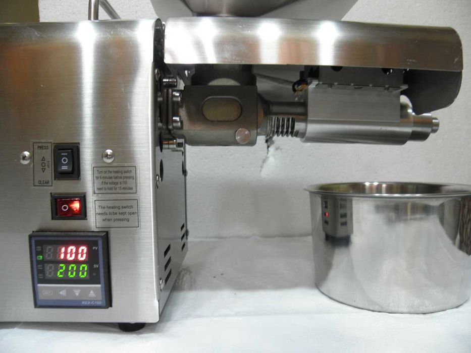 Маслопрес віджиму олії, електричний, шнековий, компактний