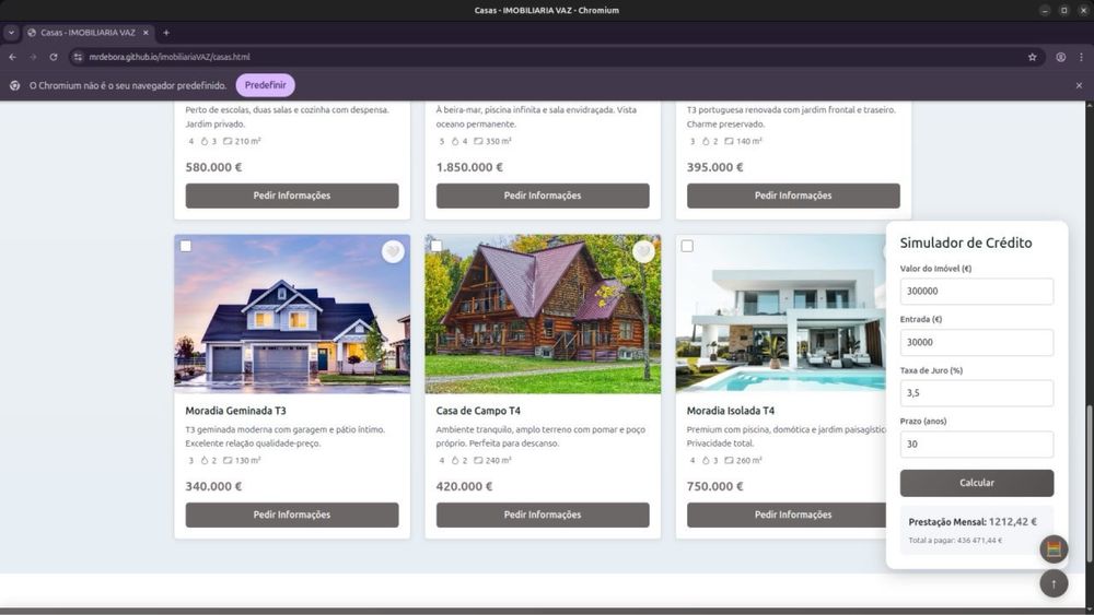 Criação de site profissional - imobiliária, stand, loja, clínica…!