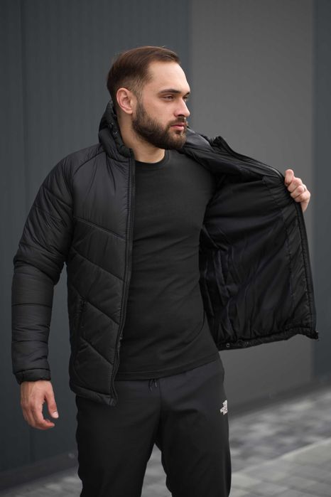 Куртка чоловіча осіння The North Face чорна