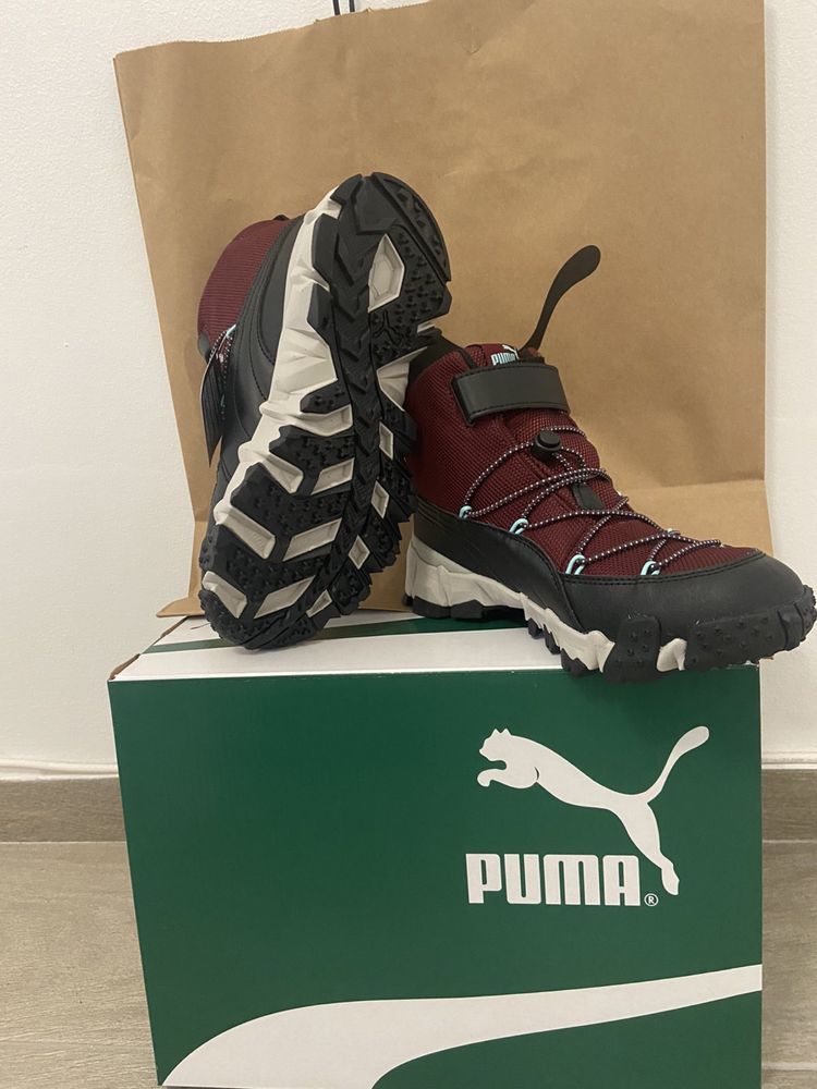 Чоботи (ботинки) Puma Maka Puretex V Jr. EU38 (устілка 24 см)