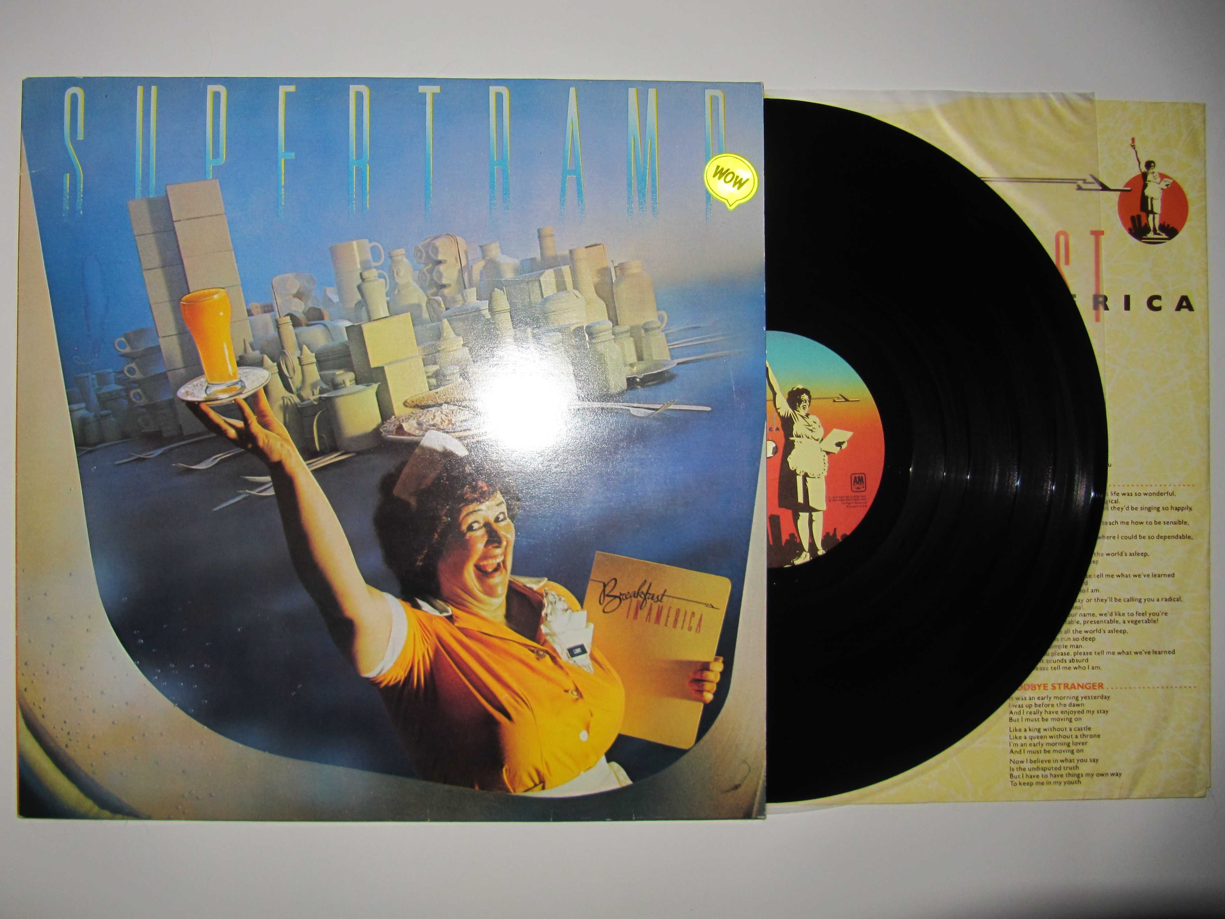 КУЛЬТОВА Платівка SUPERTRAMP - Breakfast In America - 1979 (USA)