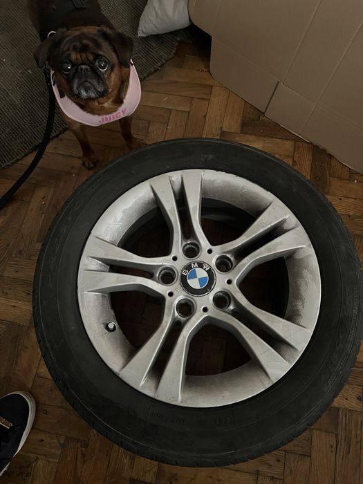 Alufelgi BMW style 268 , 16 cali 5x120 z oponami letnimi