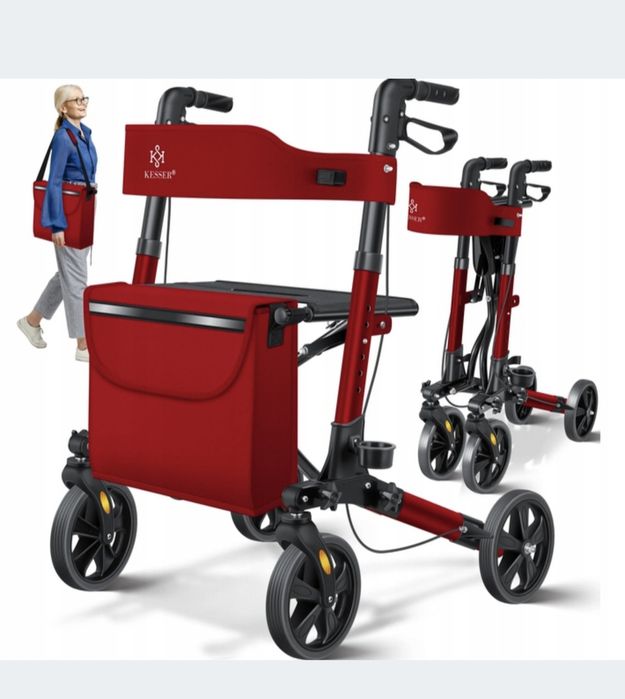 Balkonik na kółkach składany KESSER