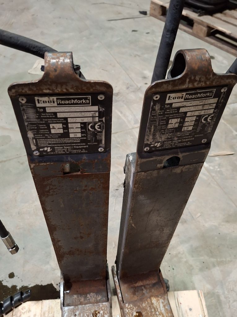Widły teleskopowe hydrauliczne pantograf