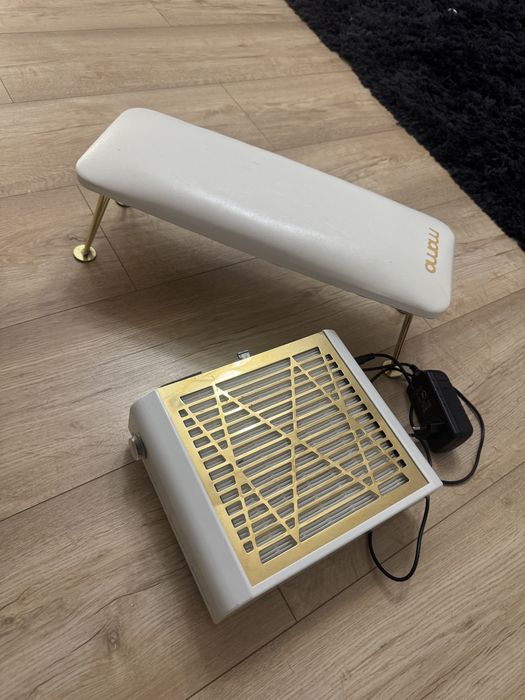Pochłaniacz pyłu kasetowy MOMO J23 + Podpórka do manicure