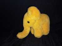 Maskotka żółty słoń wysokosc 10 cm