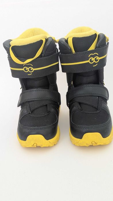 Botas de snowboard para criança, tamanho 30, novas