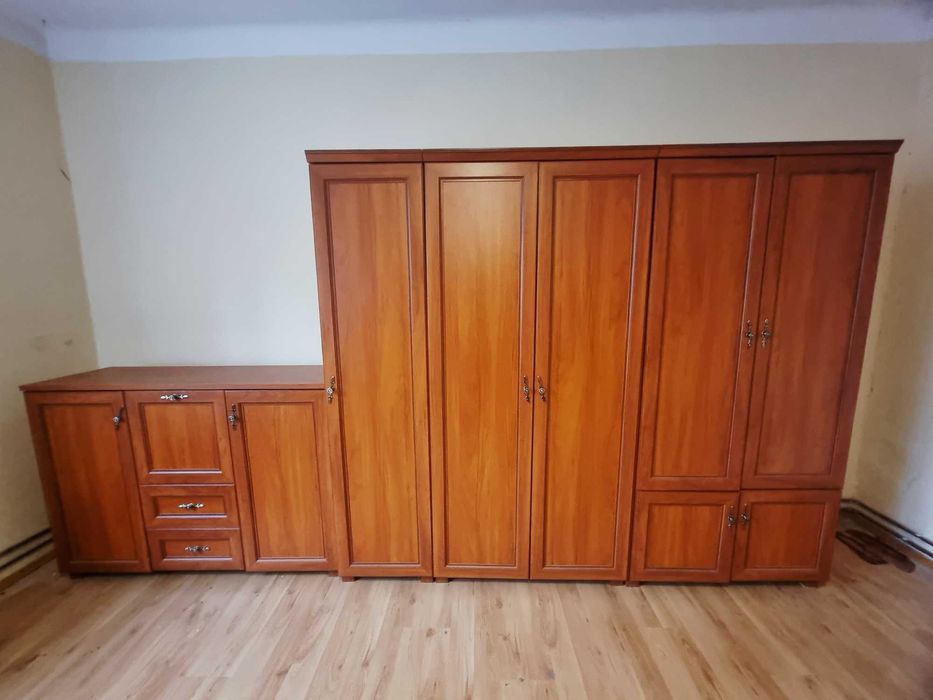 Wyprzedaz  Szafy + komoda kolor olcha - zestaw